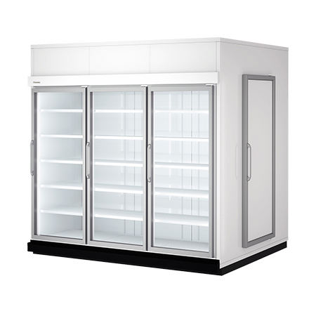 別置型] 組立式ウォークイン冷蔵ショーケース | 店舗用冷凍・冷蔵