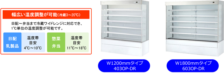 ※専用※Daiwa 冷蔵オープンショーケース 別置型オープンショーケース モデルチェンジ | ダイワニュース