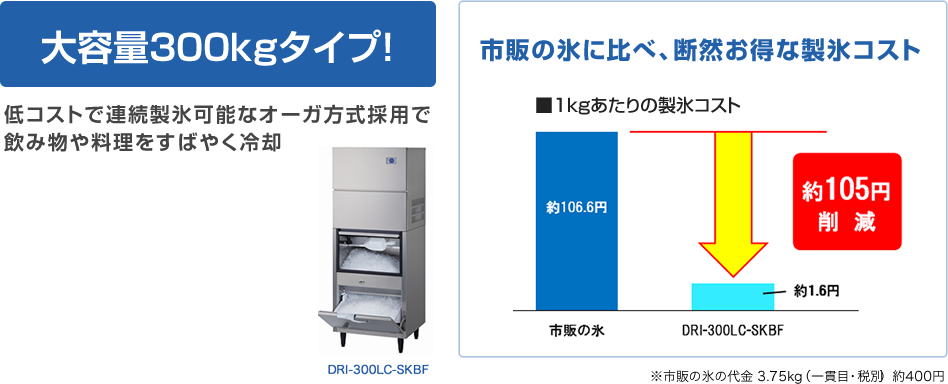 チップアイス製氷機／チップアイスディスペンサー | 製氷機 | 製品情報